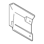 3611037100 - Electrical: Heat Shield for Hyundai: Santa Fe, Sonata, XG300, XG350 Image