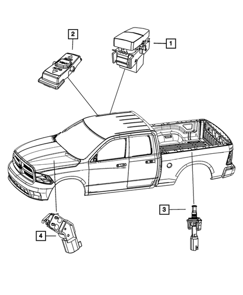 Switches for 2012 Ram 1500 #6