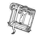Passenger Side Rear Seat Back Panel