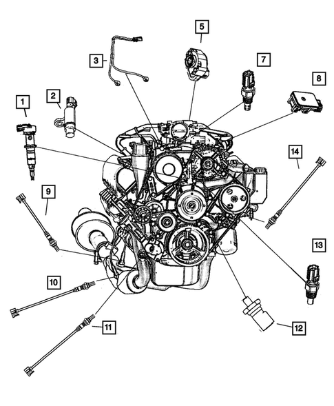 Sensors for 2002 Jeep Grand Cherokee #1