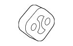 LR000593 - Exhaust: Converter &amp; Pipe Insulator for Land-Rover Image