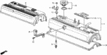 15610PK1000 - Engine: CAP ASSY., OIL FILLER for Honda Image