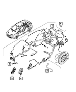 68618989AA - Electrical: Body Wiring for Mopar Image