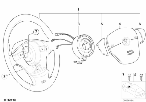 Steering Wheel for 2000 BMW Z3 M3.2 #0