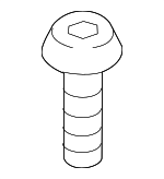 LR018267 - Engine: Air Inlet Grille Screw for Land-Rover Image