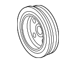 1347037042 - Engine: Crankshaft Pulley for Scion: iM, xD | Toyota: C-HR, Corolla, Corolla iM, Prius, Prius Plug-In, Prius V Image