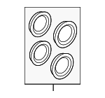 971698671 - Brakes: Repair Kit for Porsche Image
