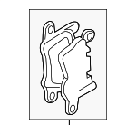 976698451B - : Disc Brake Pad Set for Porsche: Panamera Image