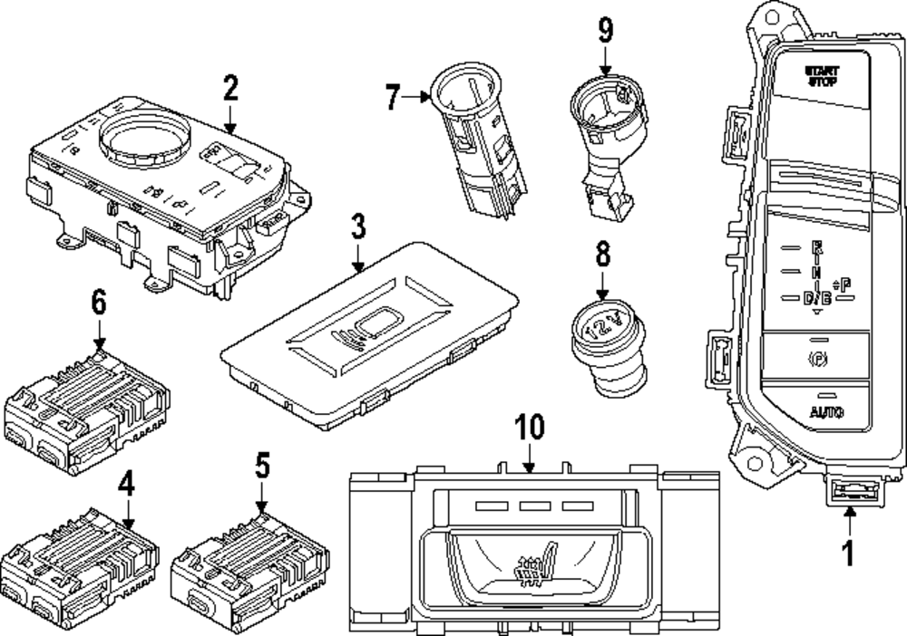USB Port - BMW (84-10-5-A84-176)