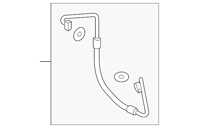 Pressure Hose - Nissan (92490-5AA0A)