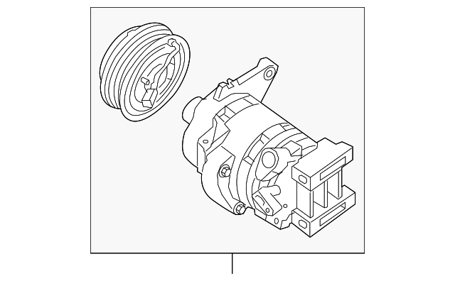 Compressor - Nissan (92600-5AF0A)