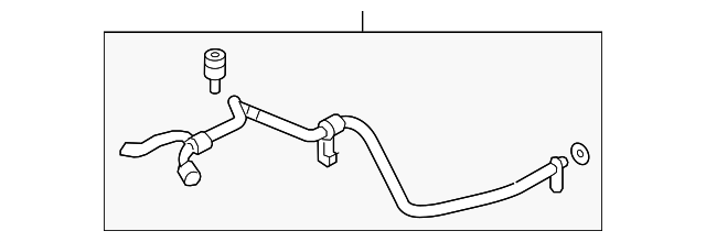 Upper Return Tube - Nissan (92446-9UA0B)