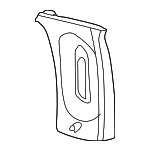 2C7Z7824357AAB - Body: Pillar Trim for Ford Image
