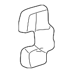 YC3Z78310A90AA - Body: Corner Trim Retainer for Ford Image