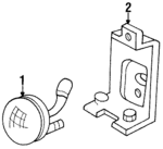 E7ZZ15200A - Electrical: Fog Lamp Assembly for Ford: Mustang Image