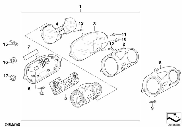 62117650274 - : Adjusting Knob for BMW-Motorrad Image