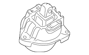 22116777374 - Engine: Motor Mount for BMW: 530i, 540i, 550i, 550i GT, 550i GT xDrive, 550i xDrive, 650i, 650i Gran Coupe, 650i xDrive, 650i xDrive Gran Coupe, 750i, 750Li, 750Li xDrive, M6, M6 Gran Coupe Image