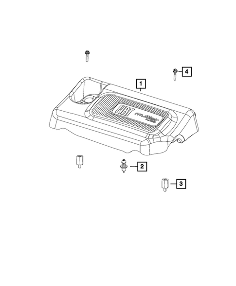Engine Identification, Service Engines & Engine Service Kits for 2019 Fiat 500L #0