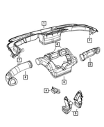 6106231AA - Air Conditioners and Heaters: Screw for Mopar Image