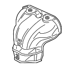 18120RBB000 - Exhaust: Manifold Cover for Acura Image