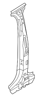 4N0810119M - Body: Center Pillar for Audi: A8 Quattro, S8 Image
