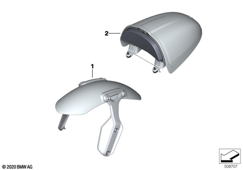 Painted Parts for 2021 BMW-Motorrad R nineT #0