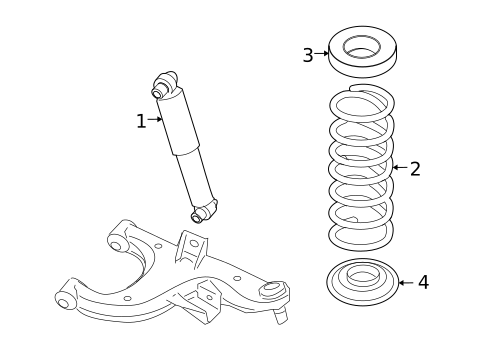 Shocks & Components for 2006 INFINITI QX56 #0
