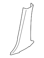 94022AJ03AWJ - : Lower Center Pillar Trim for Subaru Image