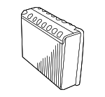 5011079AD - HVAC: Evaporator Core for Chrysler: 300M, Concorde, LHS | Dodge: Intrepid Image