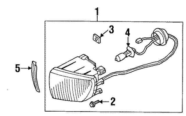 261573J100 - : Bezel for INFINITI: G20 Image
