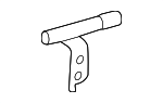 16278F4020 - Cooling System: By-Pass Pipe for Toyota Image