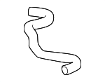16282F4021 - Cooling System: Outlet Hose for Toyota Image