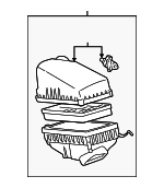 1770003090 - Engine: Air Cleaner Assembly for Toyota Image