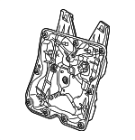 11K837461D - : 2023-2024 Volkswagen ID.4 - Window Regulator for Volkswagen: ID.4 Image