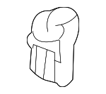 17882P8CA01 - Electrical: Cable Clip for Acura: CL, MDX, TL Image