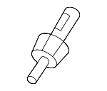 N91139001 - Body: Fender Bolt for Volkswagen: Atlas, Atlas Cross Sport, e-Golf, Golf, Golf Alltrack, Golf R, Golf SportWagen, GTI, ID. Buzz, ID.4, Jetta, Taos, Tiguan Image