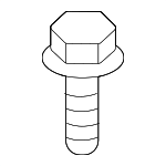 N10671701 - Body: Fender Bolt for Volkswagen: Beetle, e-Golf, Golf, Golf Alltrack, Golf R, Golf SportWagen, GTI, Jetta, Tiguan Image