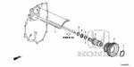 22750RXH010 - Transmission - Automatic: PIPE, LUBRICATION for Honda Image image