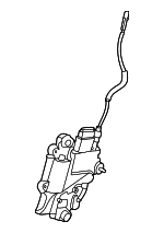 81410T6300 - : 2021-2024 Genesis GV80 - Lock Assembly for Genesis: GV80 Image