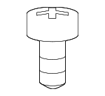 33472517 - Body: Bumper Cover Screw for Saab: 9-3, 9-3X, 9-5, 900 Image