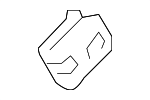 11094111 - Body: Bumper Cover U-Nut for Saab Image