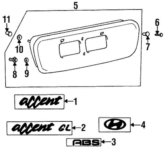 1338505001 - : Fan Blade Nut for Hyundai Image