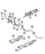 52122025AE - : Particulate Filter Tube for Dodge: Ram 3500 Image