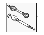 LR064635 - : 2014-2020 Land Rover Range Rover Sport - Cv Axle Assembly for Land Rover: Range Rover Sport Image