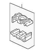 17201712209 - Cooling System: Bracket for BMW: 535i, M3, M5, X5 Image