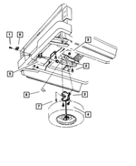 6507293AA - Wheels, Covers and Jacks: Hex Head Screw And Washer for Mopar Image