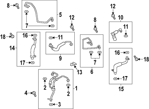 Turbocharger & Components for 2024 Porsche Cayenne #0