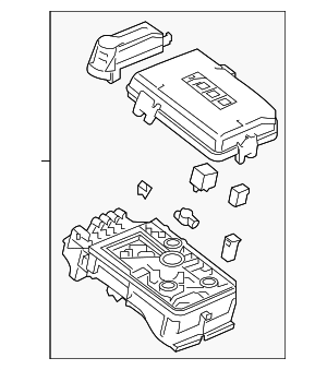42677663 - : Front Compartment Fuse Block for Chevrolet: Cruze Image