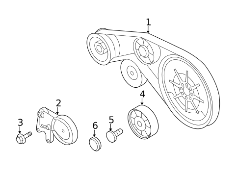 Belts & Pulleys for 2015 Audi R8 #0