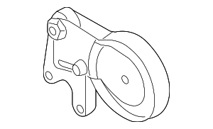 7L903133G - Cooling System: Accessory Drive Belt Tensioner Assembly for Audi Image